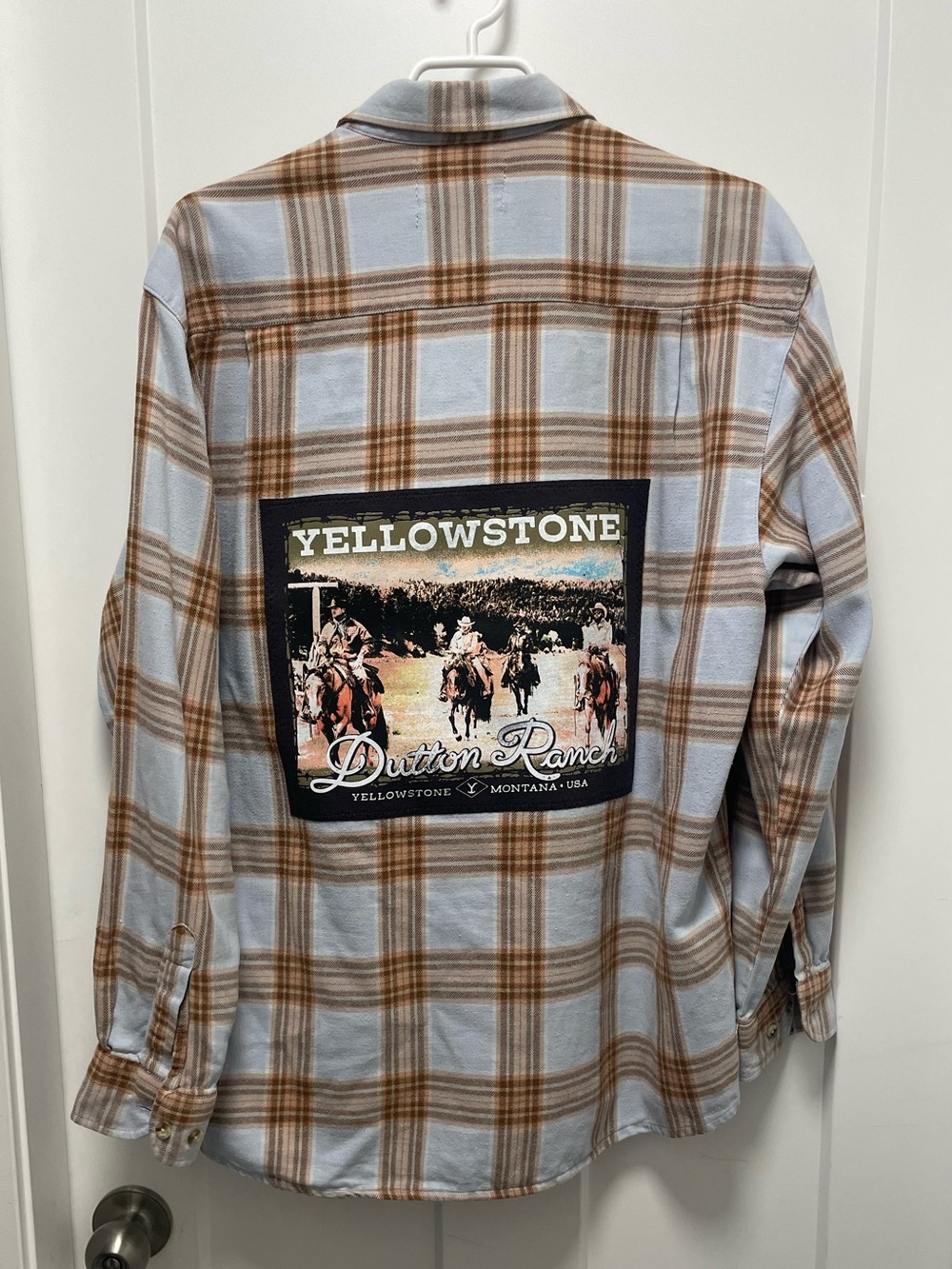 Plaid Yellowstone Button Down Shirt